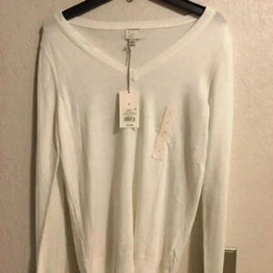 A new day ladies sweater blouse S